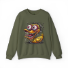Psycho Duck Crewneck Sweatshirt – Crazy Cartoon Style
